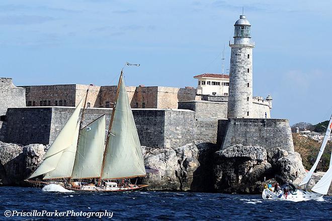 Key West Cuba Race Week is a four-part series with three distance legs that form a triangle between Key West, Varadaro and Havana. The ultimate prize is the Conch Republic Cup. - 2017 Conch Republic Cup © Priscilla Parker